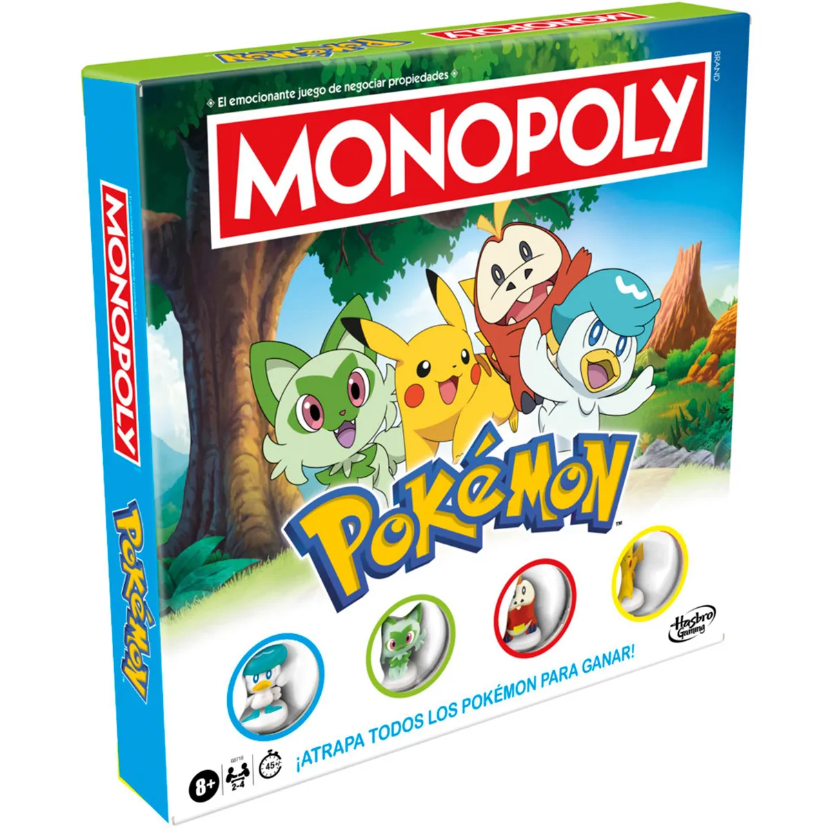 JUEGO DE MESA MONOPOLY POKEMON - 8