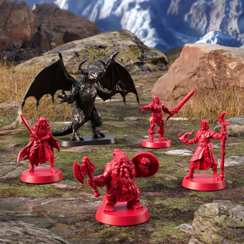 JUEGO DE MESA HASBRO GAMES AVALON HILL HEROQUEST EL DESPERTAR - 13