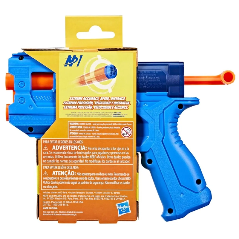 LANZADOR NERF SERIES PURESTRIKE 2 DARDOS - 3