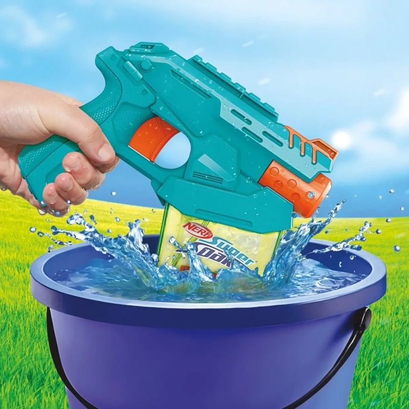 LANZADOR DE AGUA SUPER SOAKER DUNK-FILL MINI - 16