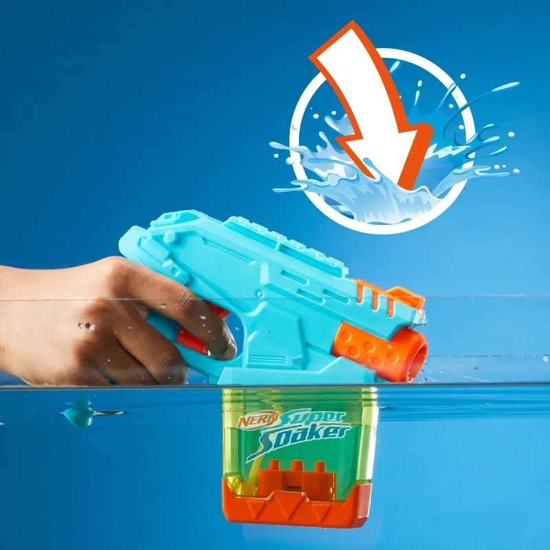 LANZADOR DE AGUA SUPER SOAKER DUNK-FILL MINI - 8
