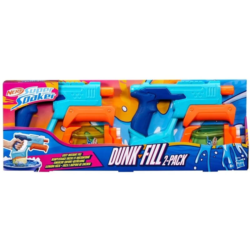 LANZADOR DE AGUA SUPER SOAKER PACK DOBLE DUNK-FILL - 3