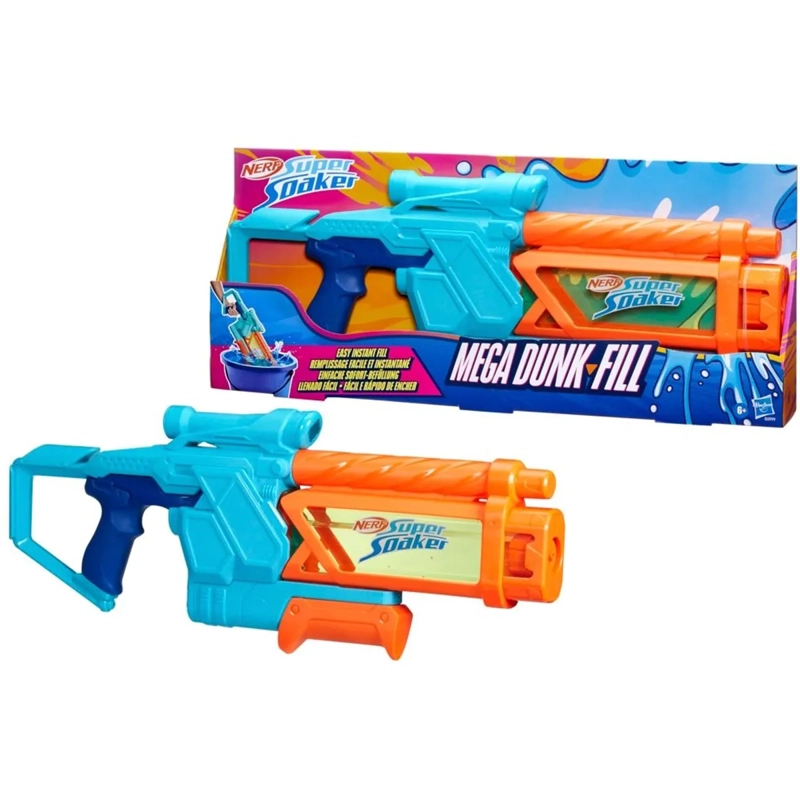 LANZADOR DE AGUA SUPER SOAKER MEGA DUNK-FILL - 1