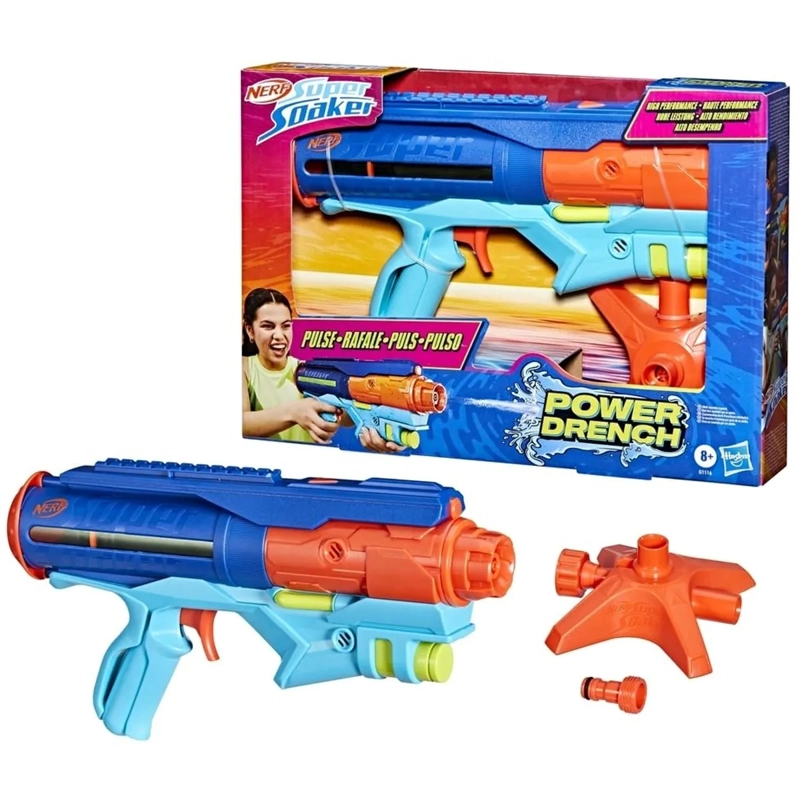 LANZADOR DE AGUA SUPER SOAKER POWER DRENCH - 1