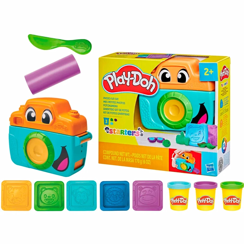MASAS MOLDEABLES PLAY-DOH MASAS MOLDEABLE PLAY DOH FOTOS DIVERTIDAS - 3
