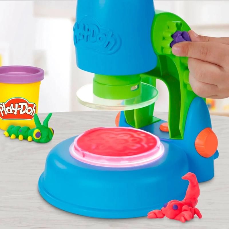 MASAS MOLDEABLES PLAY-DOH MASAS MOLDEABLE PLAY DOH MICROSCOPIO LUMINOSO - 13