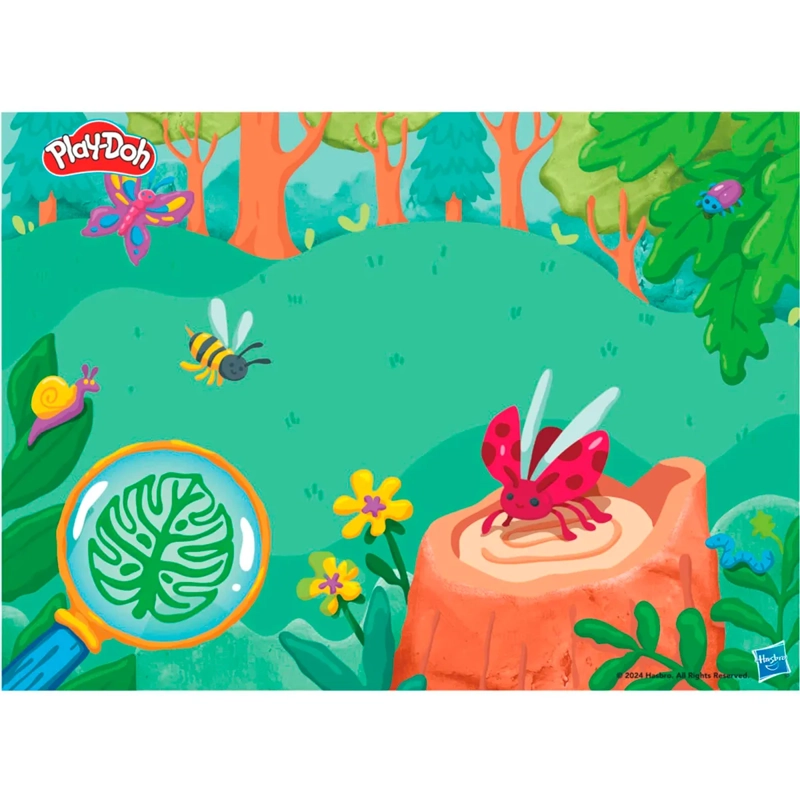 MASAS MOLDEABLES PLAY-DOH MASAS MOLDEABLE PLAY DOH MICROSCOPIO LUMINOSO - 16