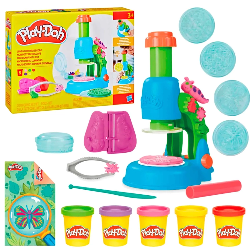 MASAS MOLDEABLES PLAY-DOH MASAS MOLDEABLE PLAY DOH MICROSCOPIO LUMINOSO - 3