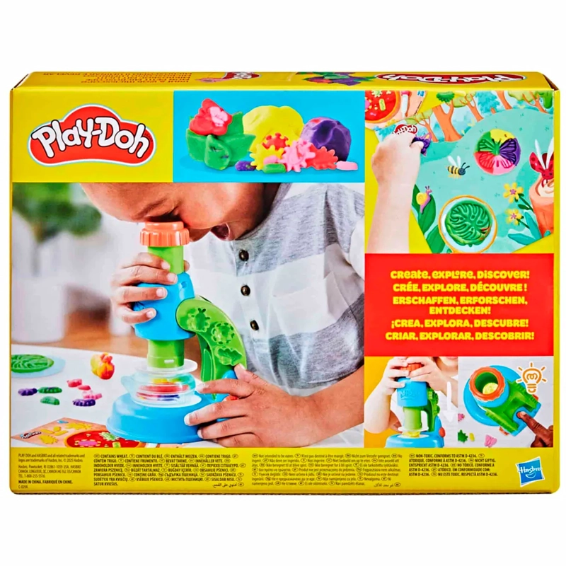 MASAS MOLDEABLES PLAY-DOH MASAS MOLDEABLE PLAY DOH MICROSCOPIO LUMINOSO - 4