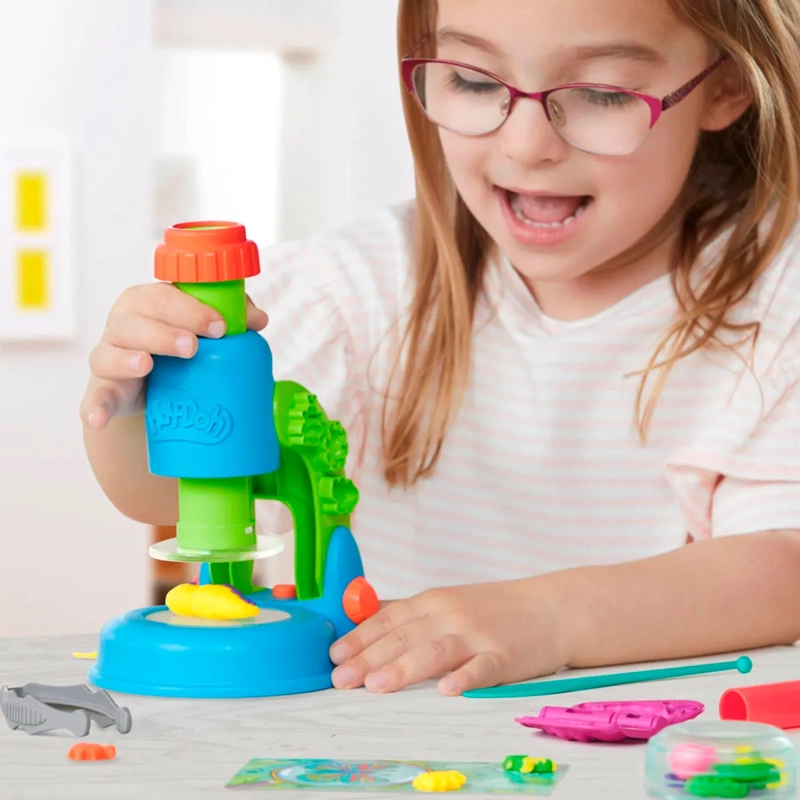 MASAS MOLDEABLES PLAY-DOH MASAS MOLDEABLE PLAY DOH MICROSCOPIO LUMINOSO - 6