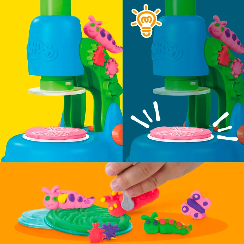 MASAS MOLDEABLES PLAY-DOH MASAS MOLDEABLE PLAY DOH MICROSCOPIO LUMINOSO - 8