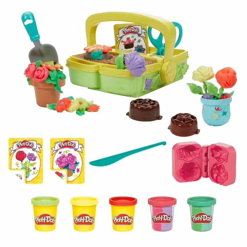 SET MASAS PLAY-DOH MOLDEABLE PLAY DOH MI JARDÍN - 2