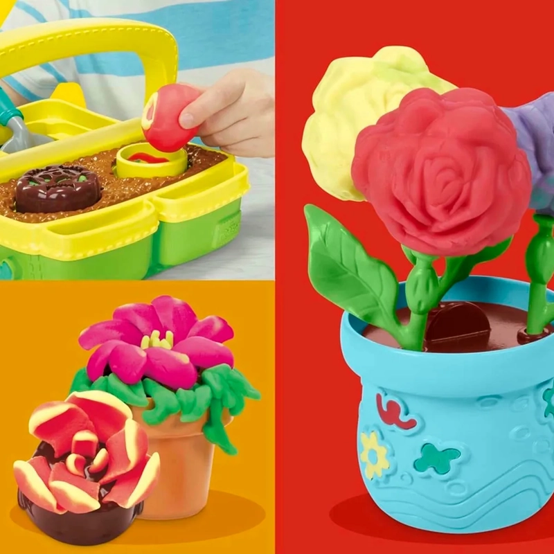 SET MASAS PLAY-DOH MOLDEABLE PLAY DOH MI JARDÍN - 9