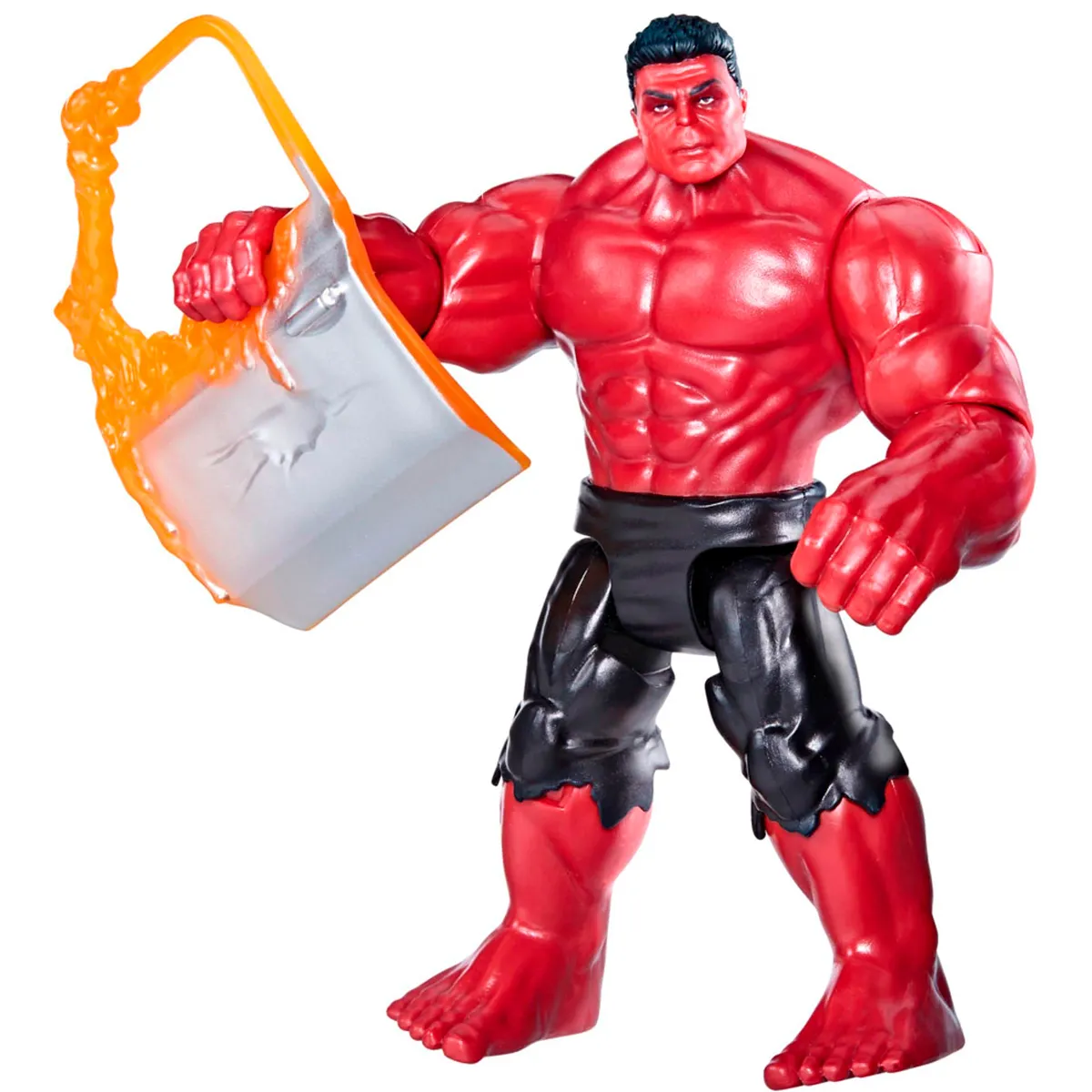 FIGURA DE ACCIÓN CAPITAN AMÉRICA BRAVE NEW WORLD HULK ROJO