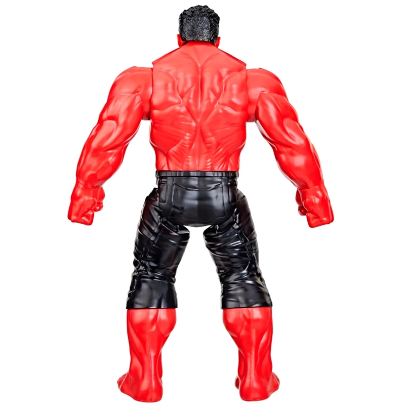 FIGURA DE ACCIÓN CAPITAN AMÉRICA BRAVE NEW WORLD HULK ROJO - 5