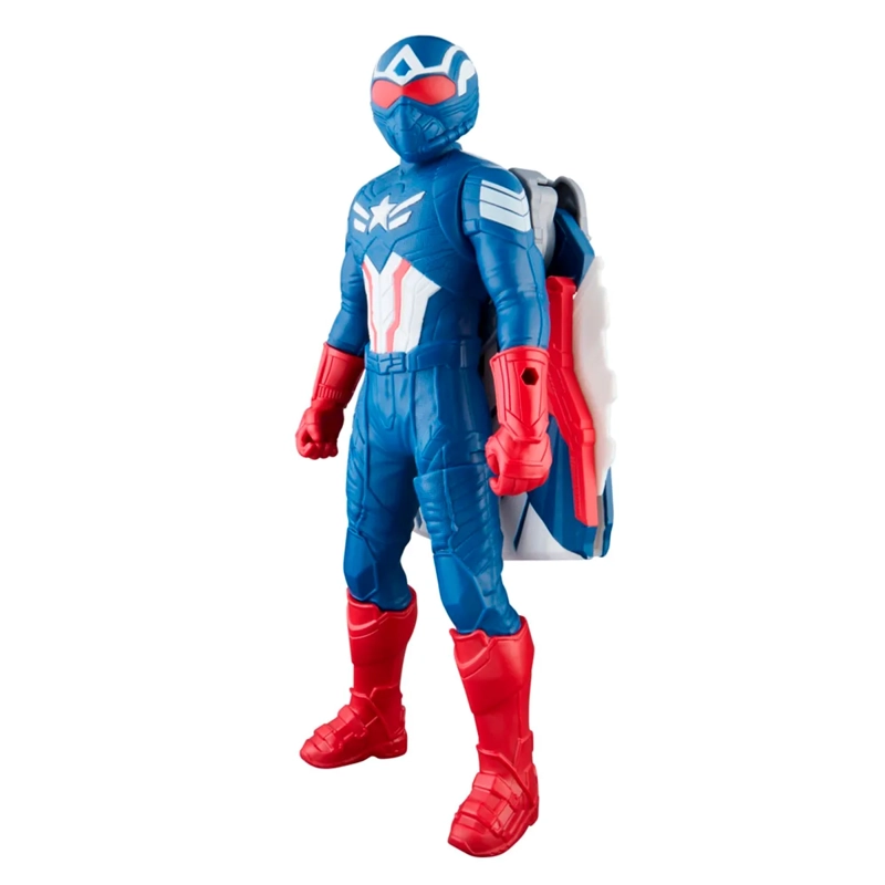FIGURA DE ACCIÓN CAPITAN AMÉRICA BRAVE NEW WORLD MODO VUELO - 6