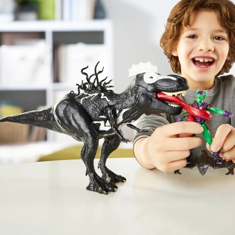 FIGURA DE ACCIÓN SPIDERMAN EPIC WORLD OF ACTION VENOM VERSUS VENOMSAURUS REX - 12