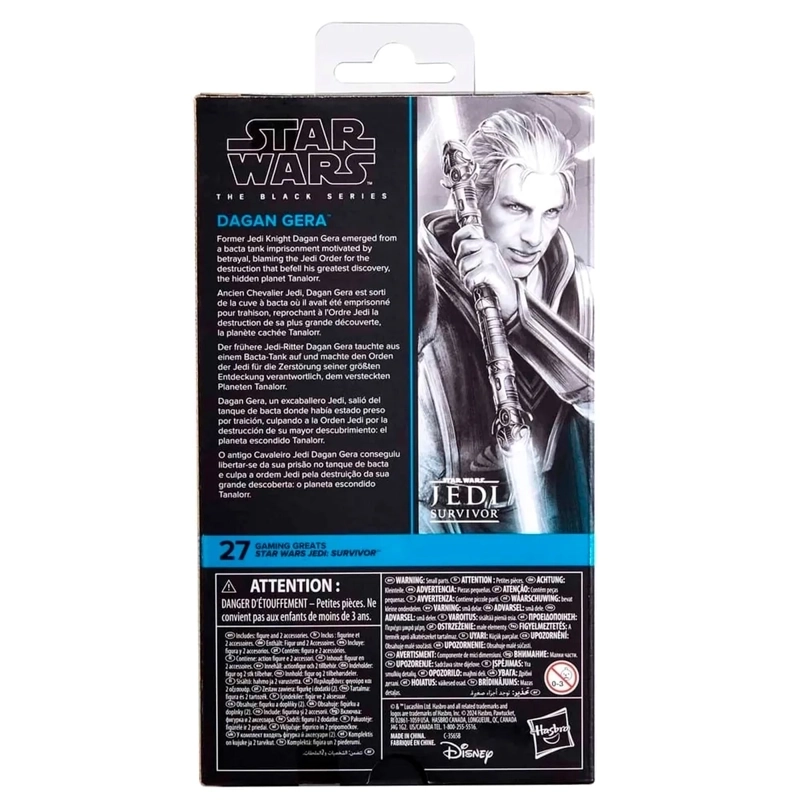 FIGURA DE ACCIÓN STAR WARS JEDI SURVIVOR DAGAN GERA - 4