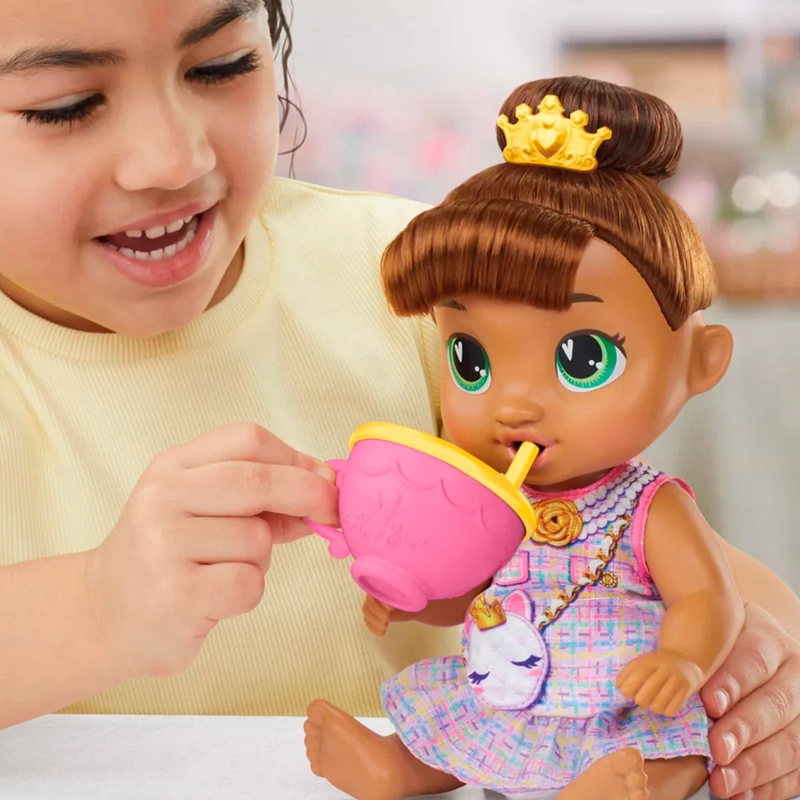 MUÑECA BABY ALIVE FIESTA DE TÉ BURBUJEANTE SOPHIA SPARKLE - 3