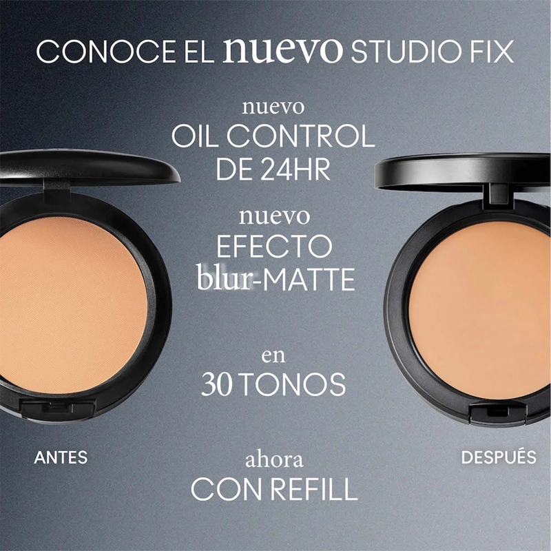BASE DE MAQUILLAJE EN POLVO MAC STUDIO FIX POWDER PLUS FUNDATION 12G - 6