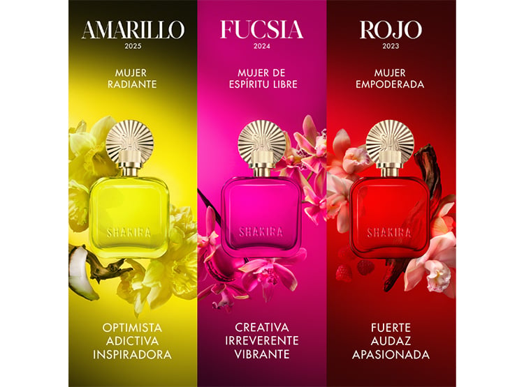 PERFUME SHAKIRA AMARILLO MUJER EDP 80 ML - 5