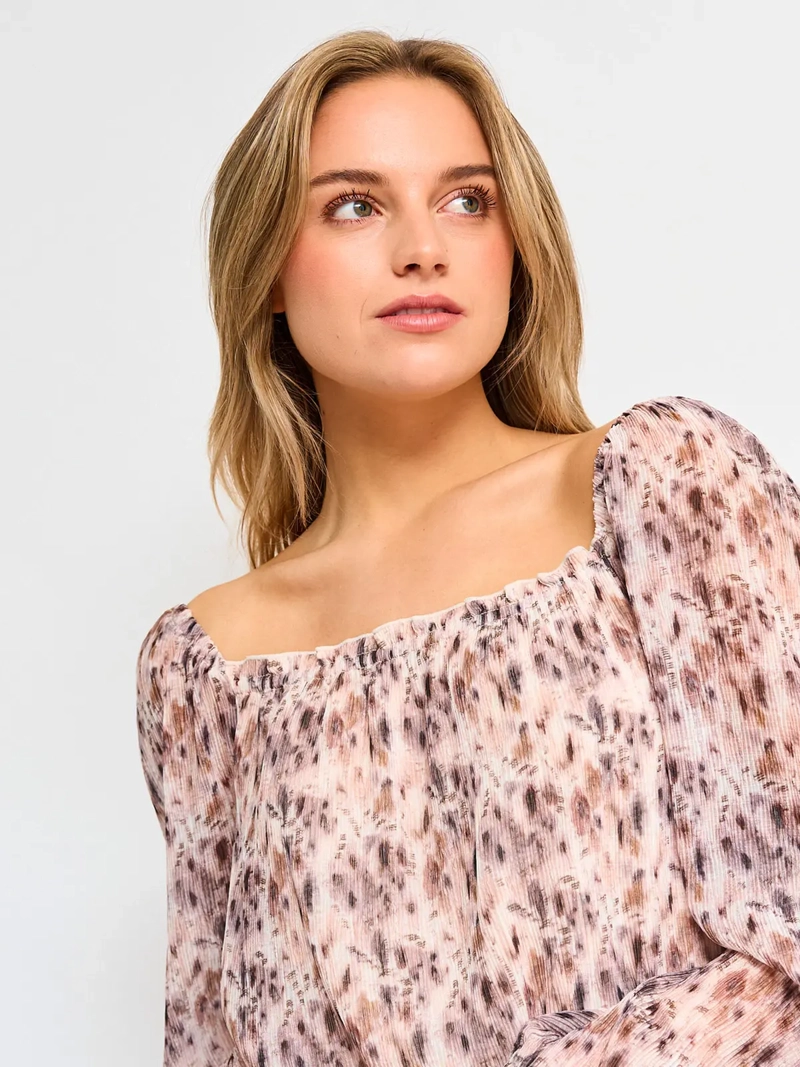 VESTIDO CORTO MUJER INDEX BEIGE PANAL - 4