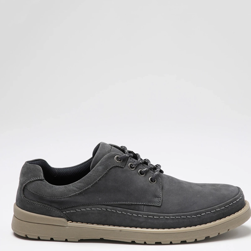 ZAPATOS HOMBRE JARMAN CUERO AZUL MARINO XX-2029M01-1 - 1