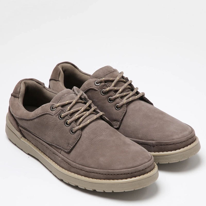 ZAPATOS HOMBRE JARMAN CUERO TAUPE XX-2029M01-1 - 2