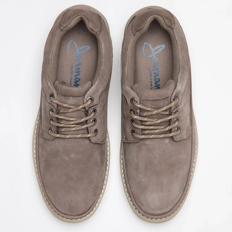 ZAPATOS HOMBRE JARMAN CUERO TAUPE XX-2029M01-1 - 4