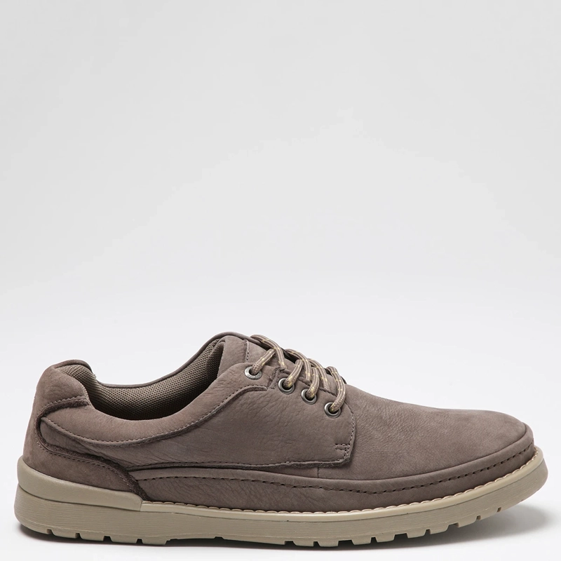 ZAPATOS HOMBRE JARMAN CUERO TAUPE XX-2029M01-1 - 1