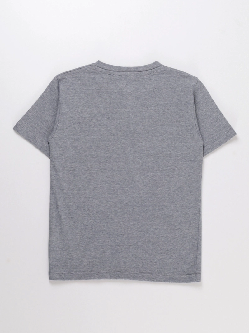 POLERA MANGA CORTA ALGODÓN NIÑO HARVEST - 2