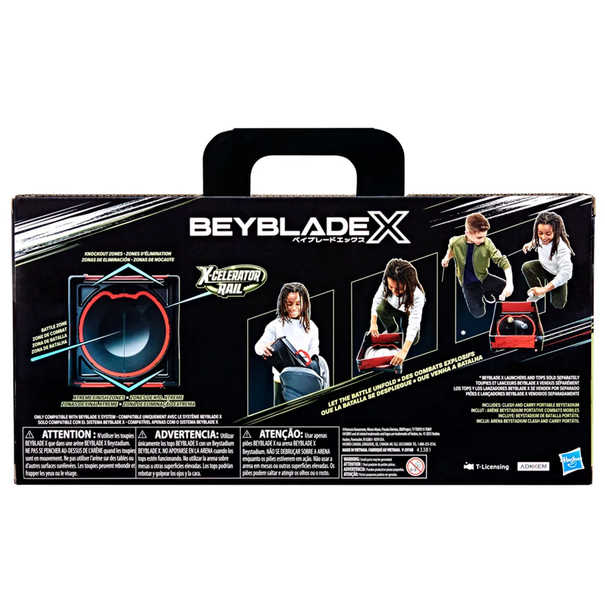ESTADIO BEYBLADE X BEYSTADIUM PORTÁTIL - 5