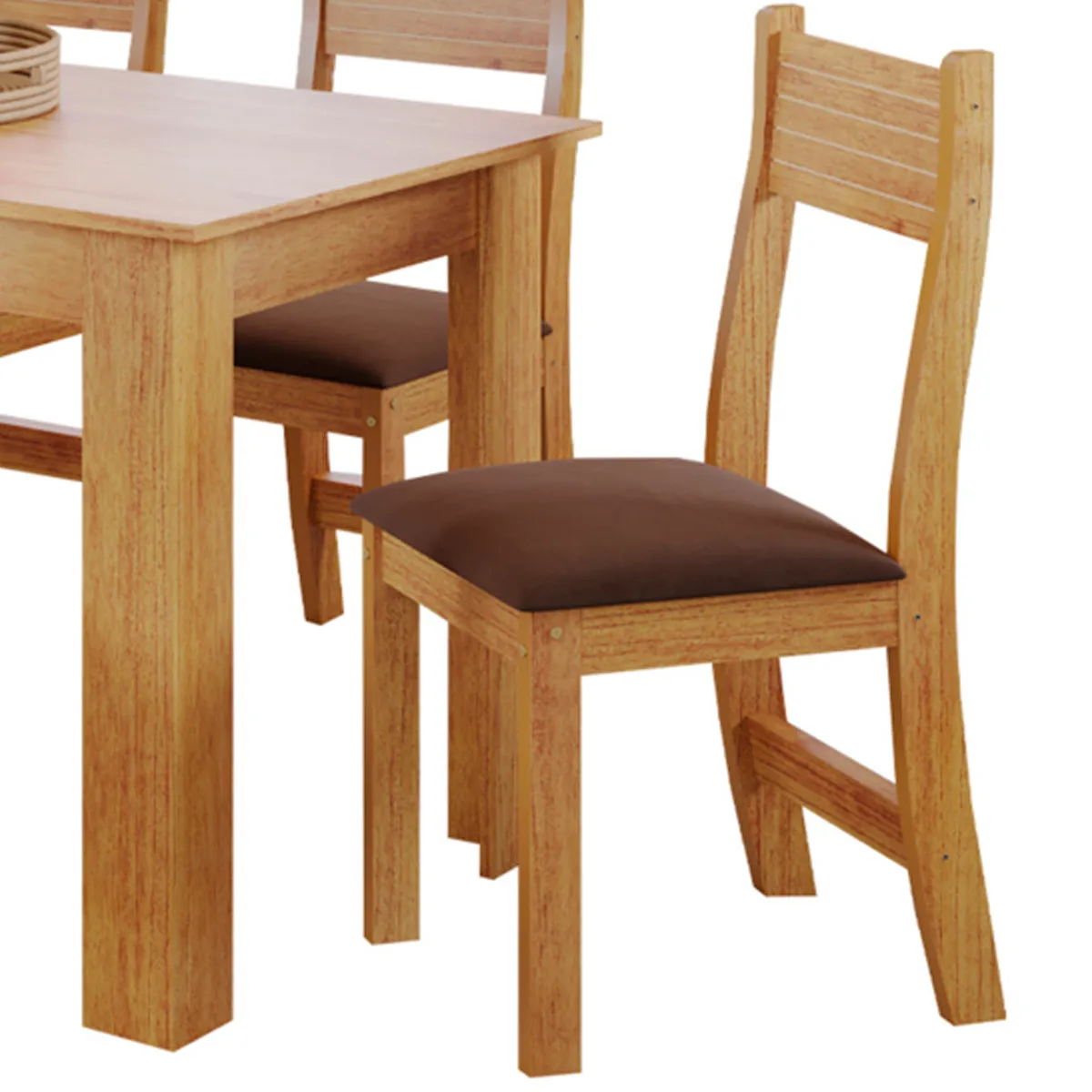 JUEGO COMEDOR ALTAVISION CAFÉ VIOLETA 6 SILLAS - 2