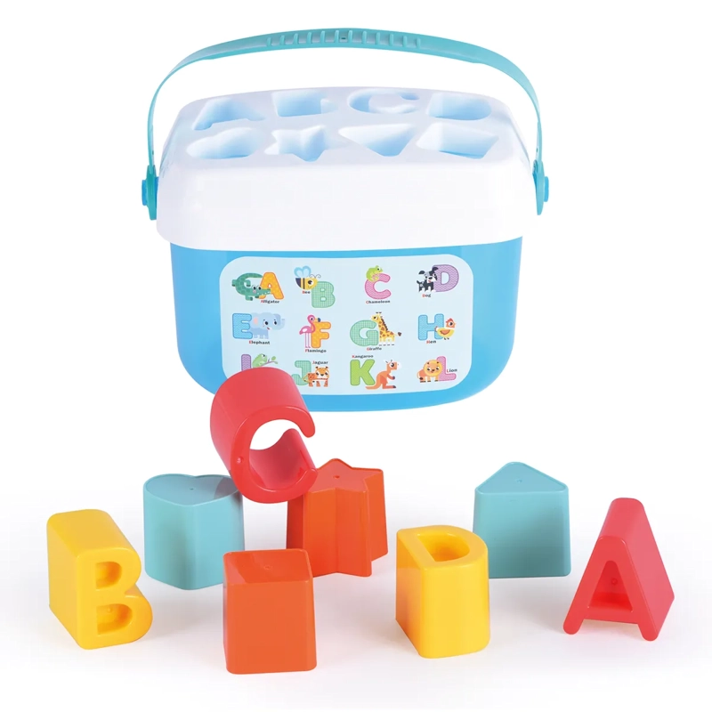 JUNIOR LEARNING SET INCLUDE STACKING RINGS & BUCKET - 4