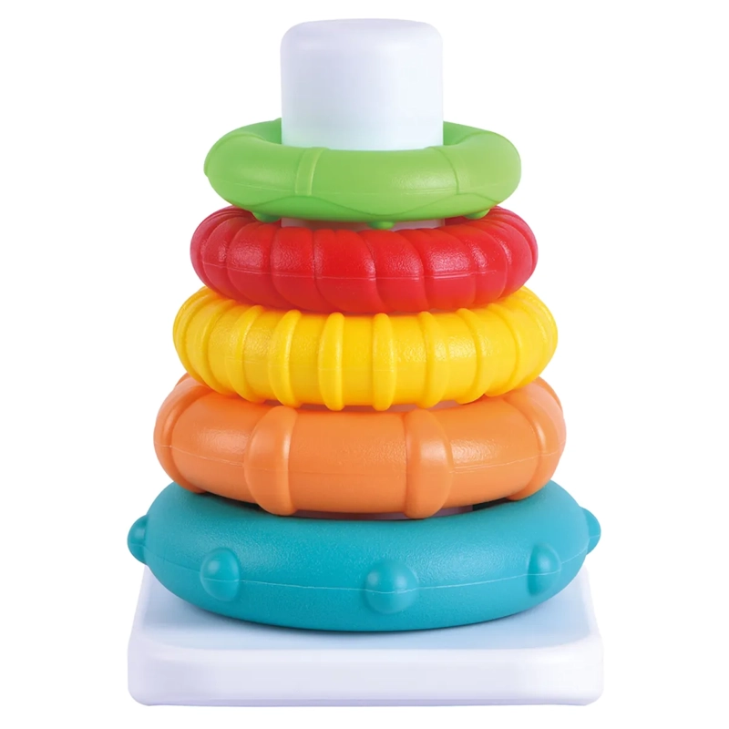 JUNIOR LEARNING SET INCLUDE STACKING RINGS & BUCKET - 5