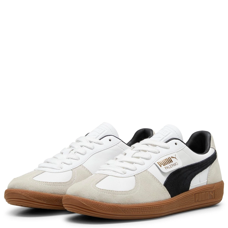 ZAPATILLAS MUJER PUMA CASUALES BLANCO PALERMO CUERO - 2