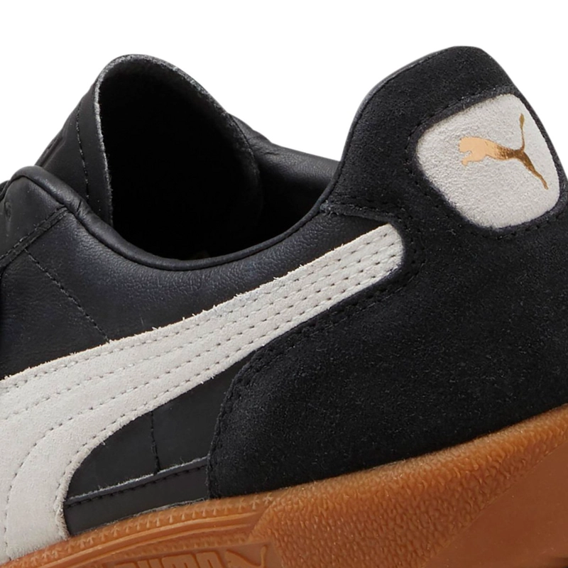 ZAPATILLAS MUJER PUMA CASUALES NEGRO PALERMO CUERO - 6