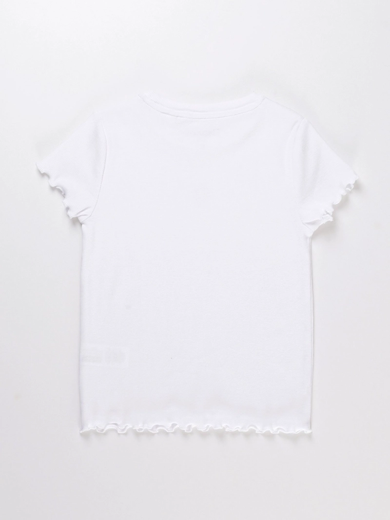 POLERA MANGA CORTA ALGODÓN NIÑA HARVEST CUT OUT - 2