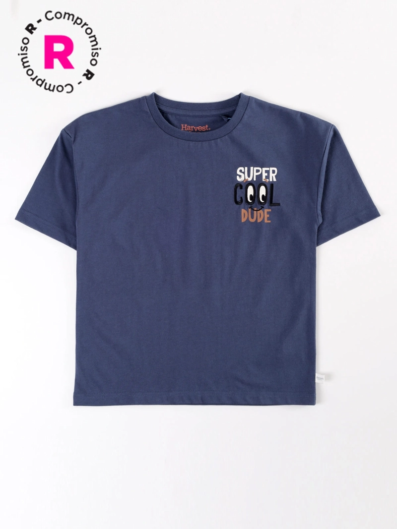 POLERA MANGA CORTA NIÑO HARVEST - 1