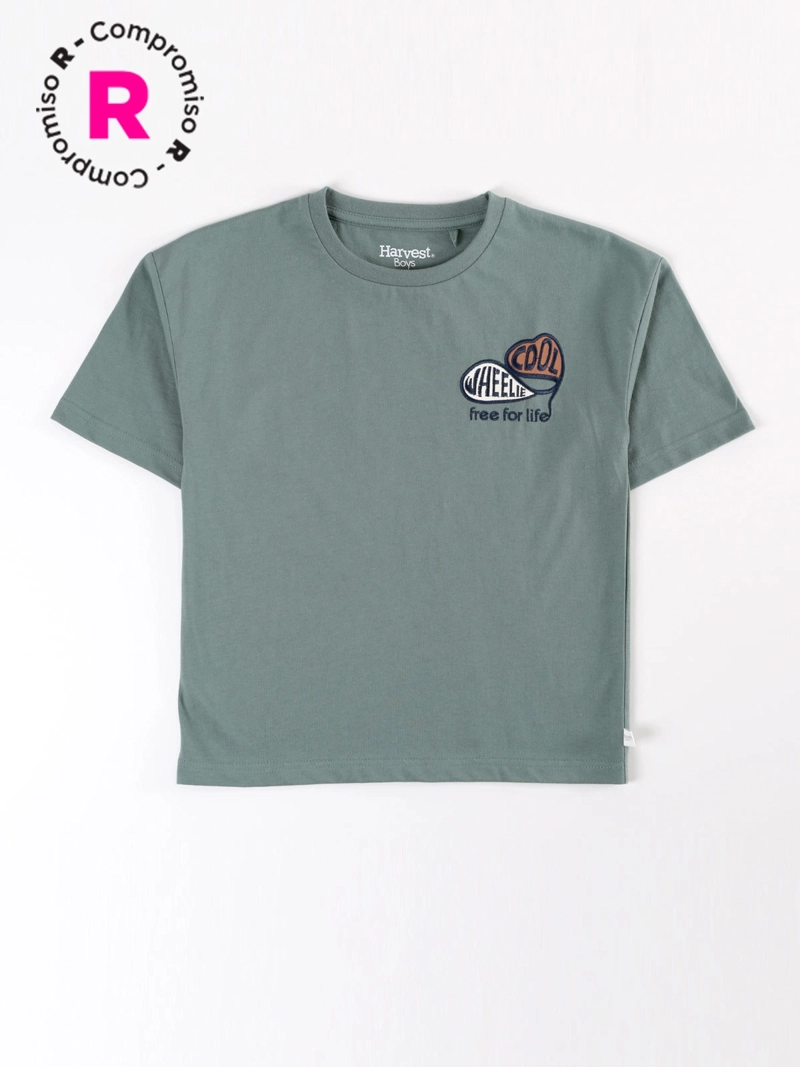 POLERA MANGA CORTA NIÑO HARVEST