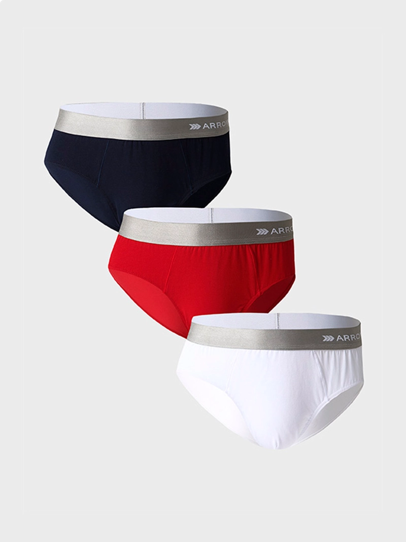 PACK 3 SLIP ALGODÓN HOMBRE ARROW MULTICOLOR SLD3002T - 1