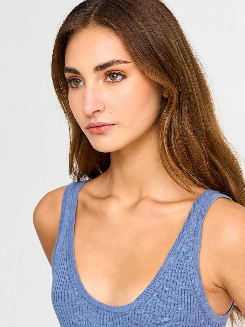 POLERA MUJER PEPE JEANS ALGODÓN SIN MANGAS - 3