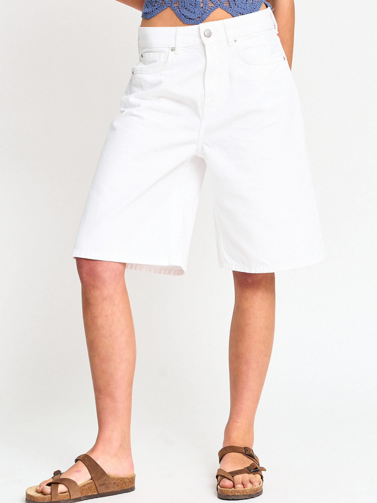 SHORT LARGO MUJER PEPE JEANS ALGODÓN - 2