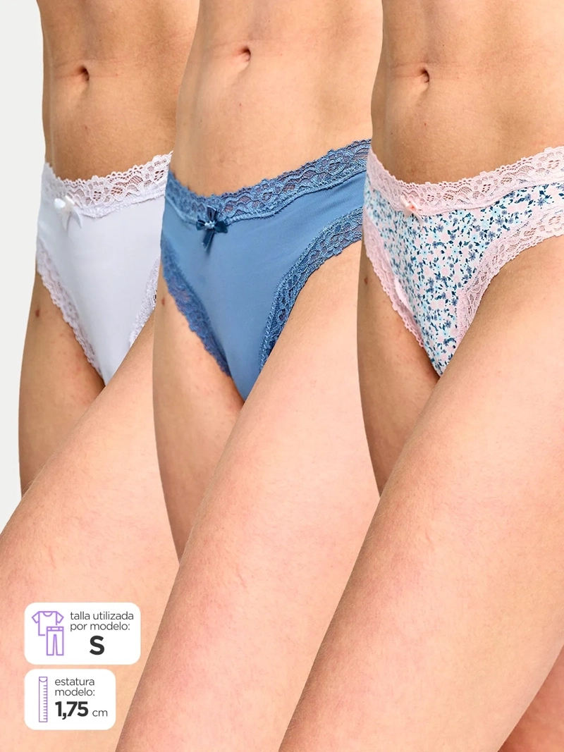 PACK 3 CALZONES INDEX BIKINI - 1