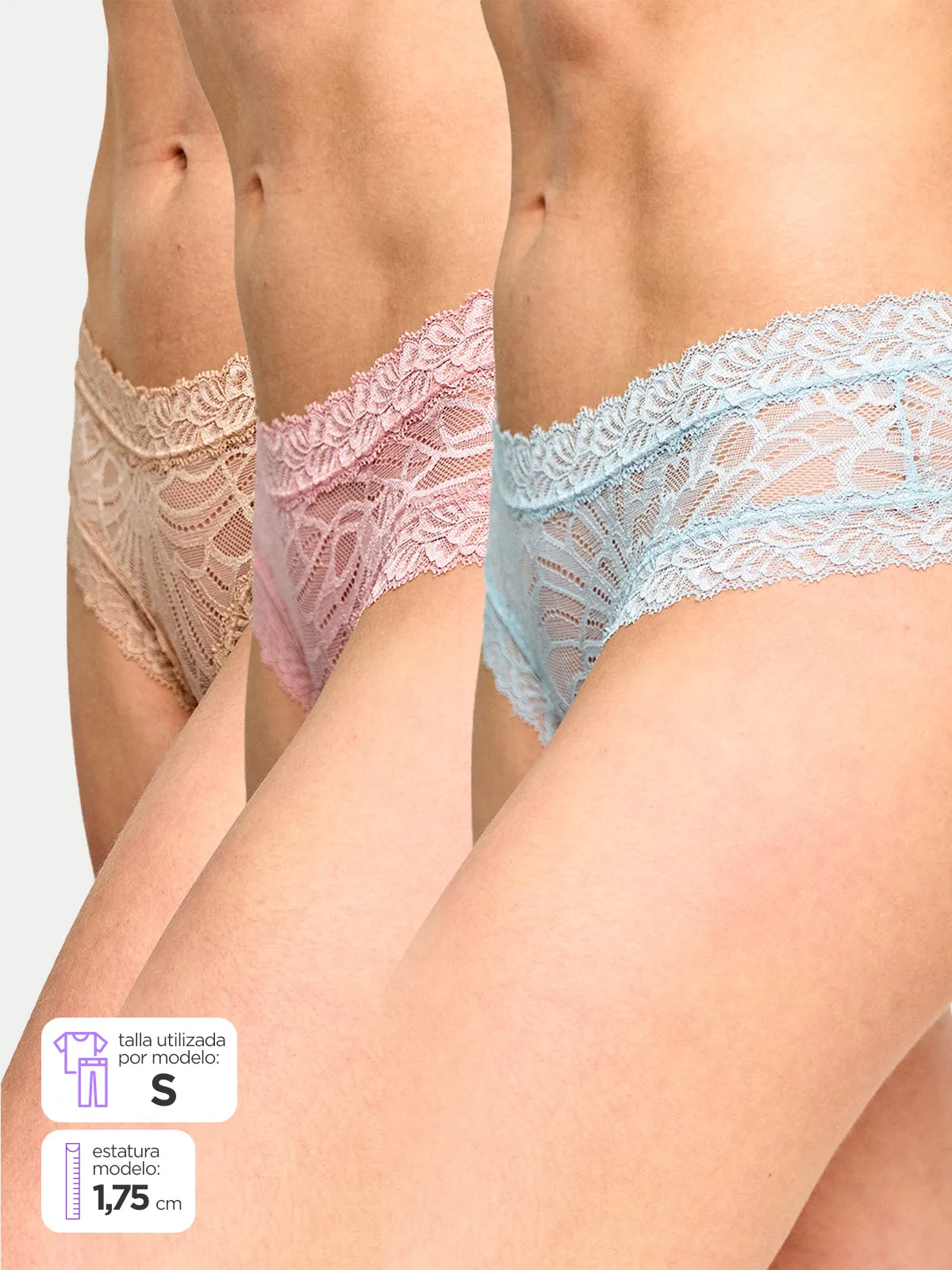 PACK 3 CALZONES INDEX BIKINI - 1