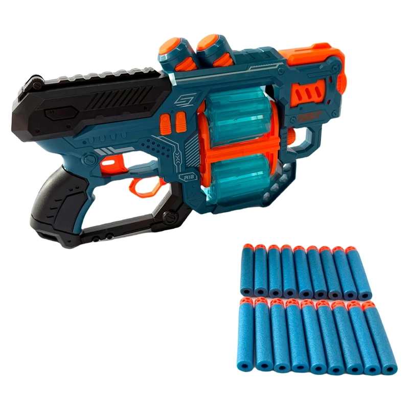 LANZADOR WARRIOR D/ RECARGA 18 DARDOS - 3