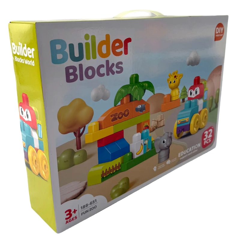 BLOQUES SELVA 32 PCS CON FIGURA AR40 - 6