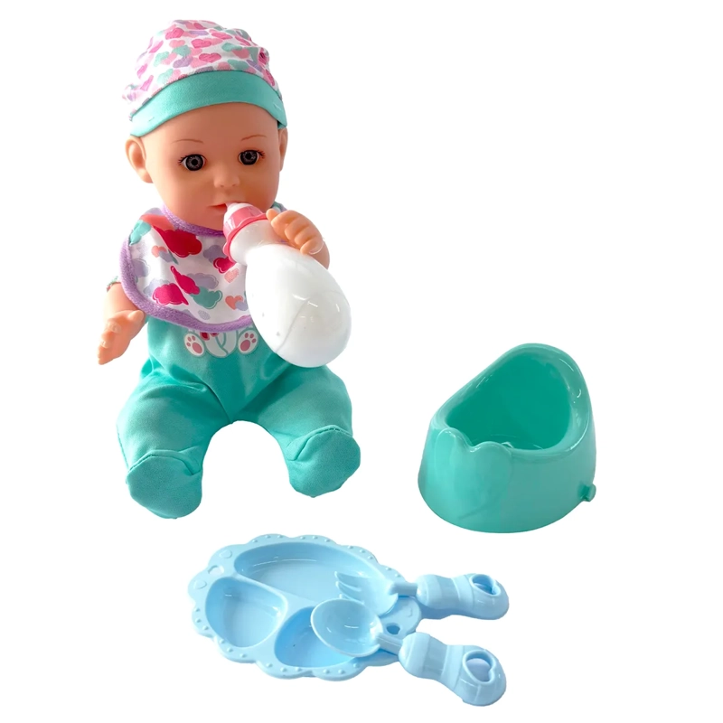 MUNECA 36CM C/12 SONIDOS Y HACE PIPI - 7