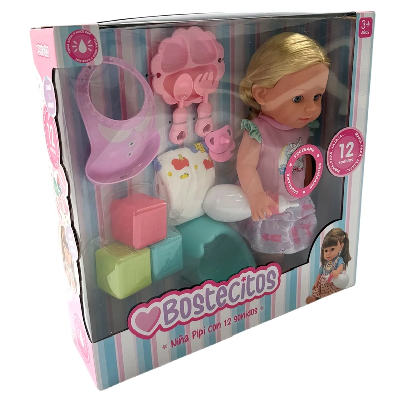 MUNECA TODDLER 12 SONIDOS C/ACCES - 12