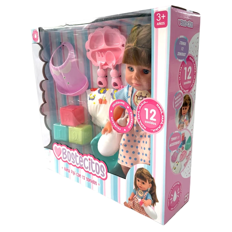 MUNECA TODDLER 12 SONIDOS C/ACCES - 6
